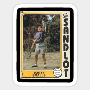 Scotty Smalls Vintage The Sandlot Trading Card Sticker